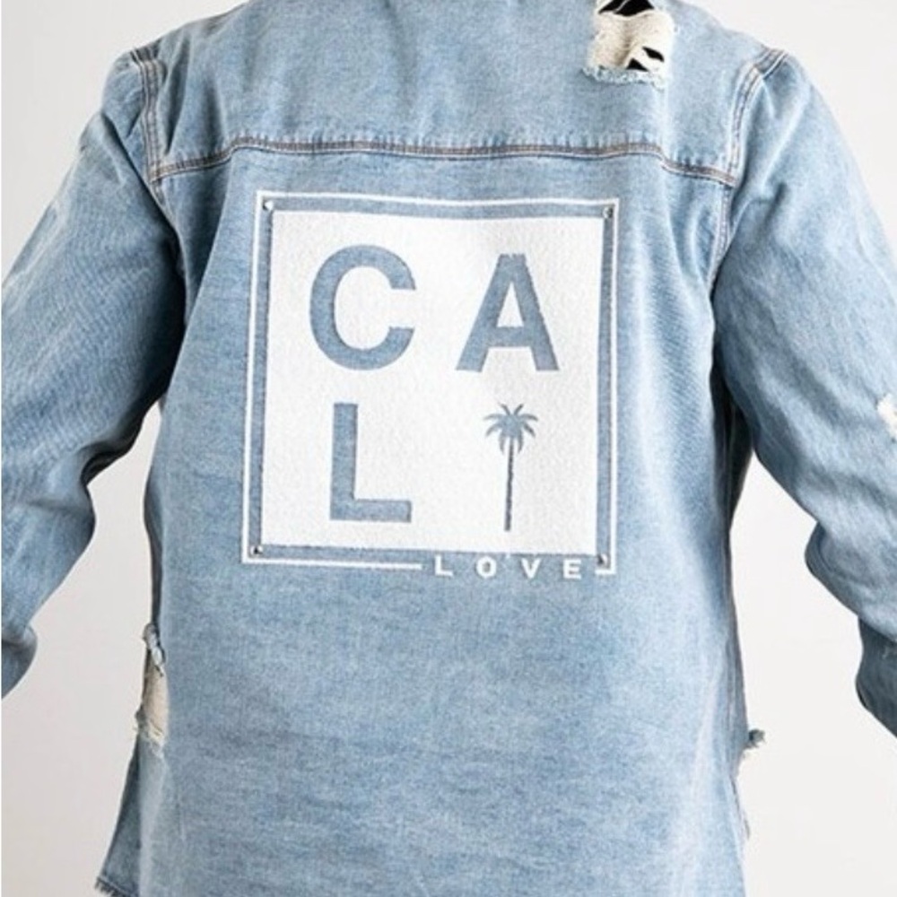 Denim Shacket - Picture 5 of 10